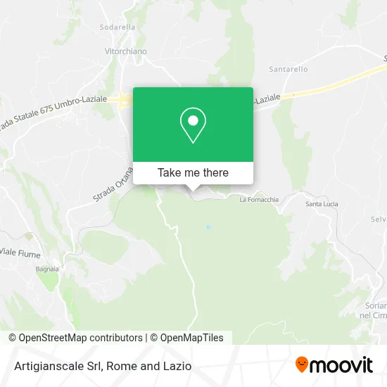 Artigianscale Srl map