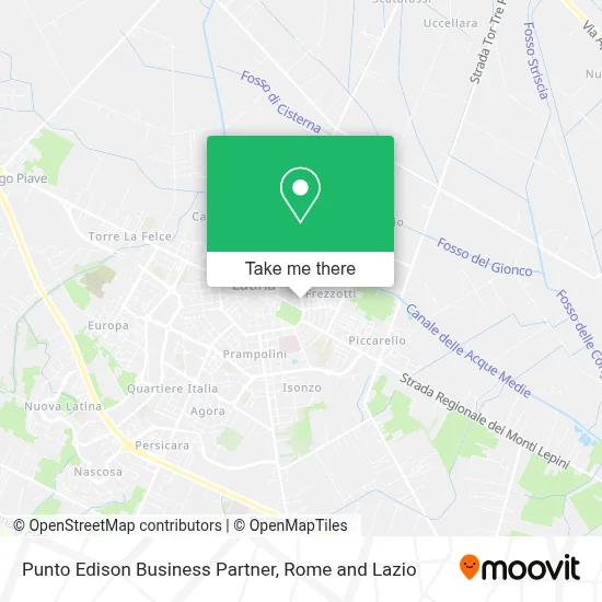 Punto Edison Business Partner map