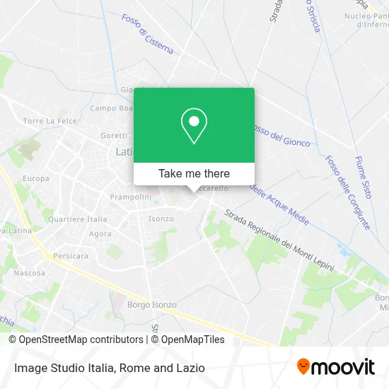 Image Studio Italia map