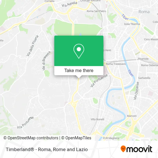 Timberland® - Roma map