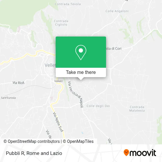Pubbli R map