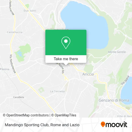 Mandingo Sporting Club map