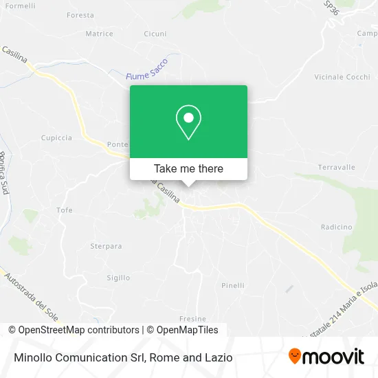 Minollo Comunication Srl map