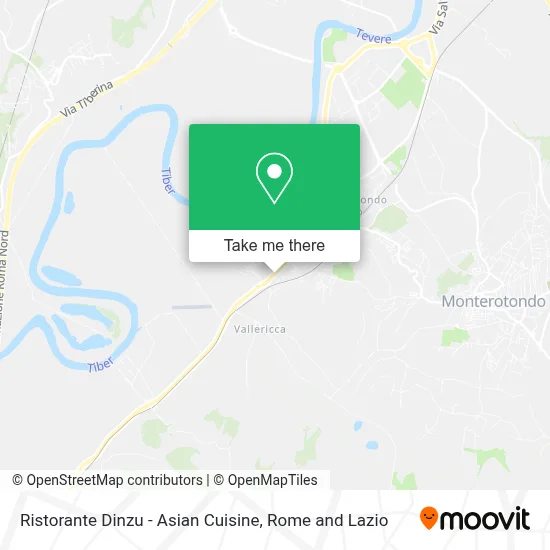 Ristorante Dinzu - Asian Cuisine map