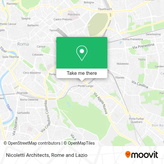 Nicoletti Architects map