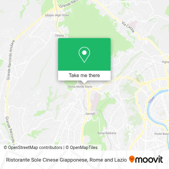 Ristorante Sole Cinese Giapponese map