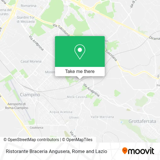 Ristorante Braceria Angusera map