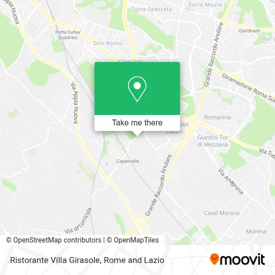 Ristorante Villa Girasole map