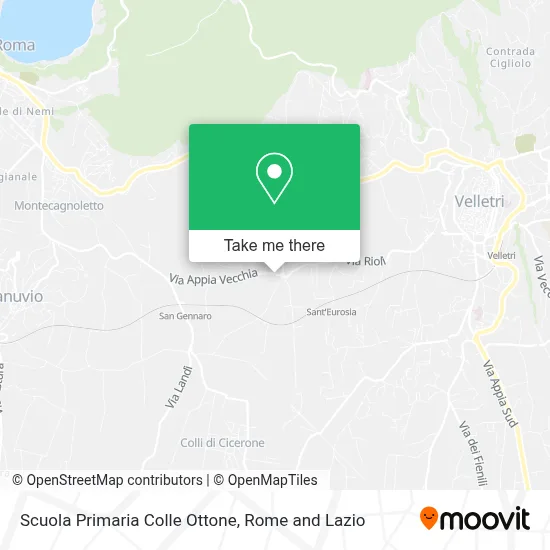Scuola Primaria Colle Ottone map