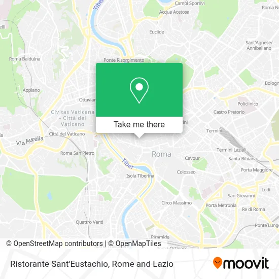 Ristorante Sant'Eustachio map