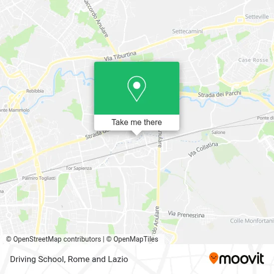 Driving School map