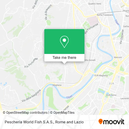 Pescheria World Fish S.A.S. map