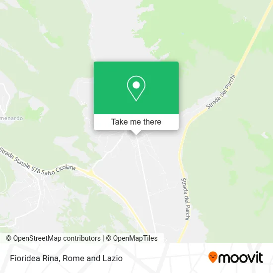 Fioridea Rina map