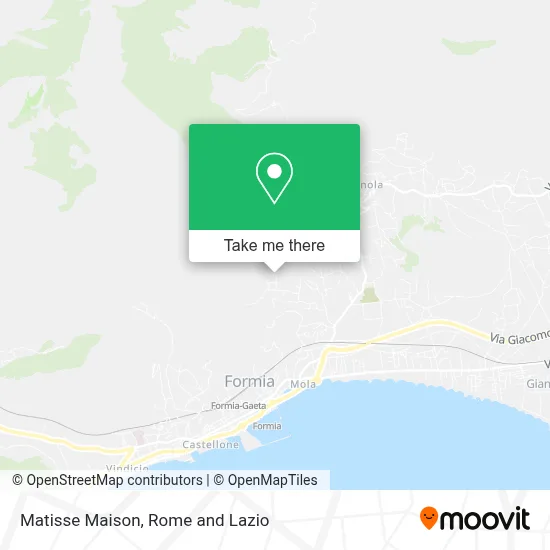 Matisse Maison map