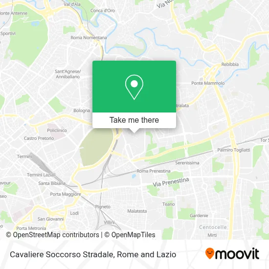 Cavaliere Soccorso Stradale map
