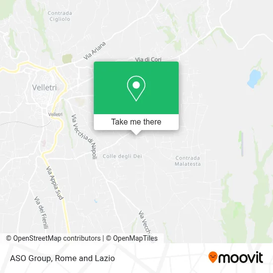 ASO Group map
