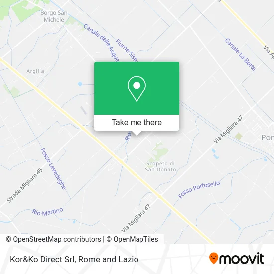 Kor&Ko Direct Srl map