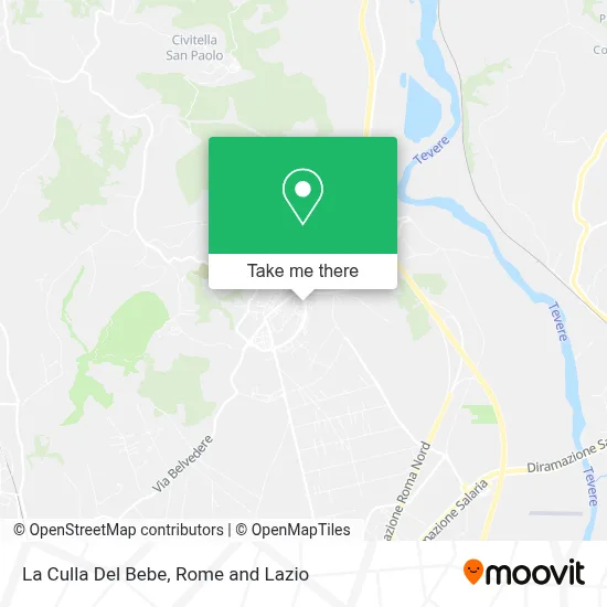 La Culla Del Bebe map