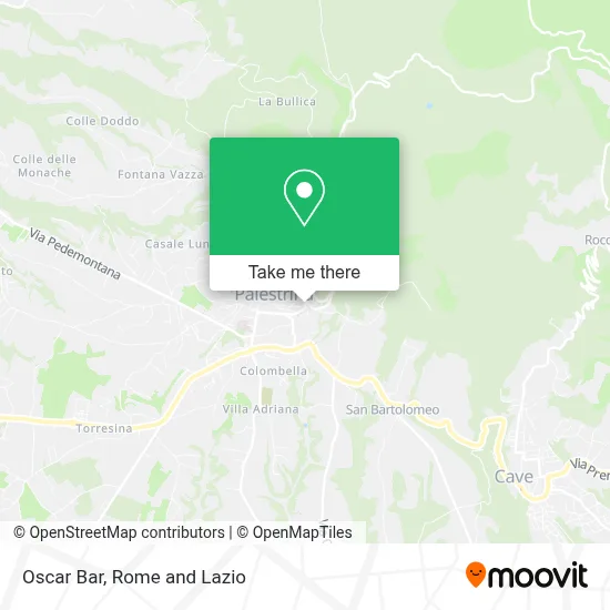 Oscar Bar map