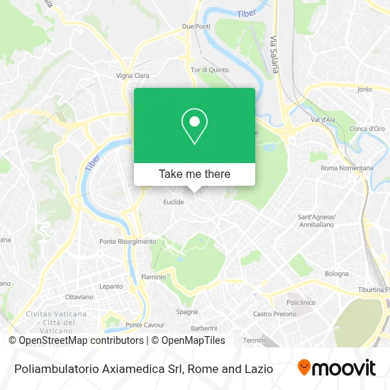 Poliambulatorio Axiamedica Srl map