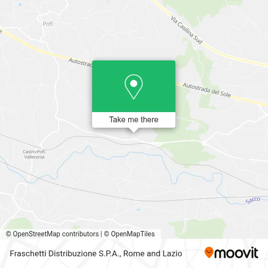 Fraschetti Distribuzione S.P.A. map