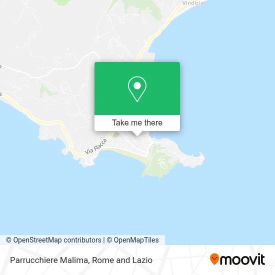 Parrucchiere Malima map