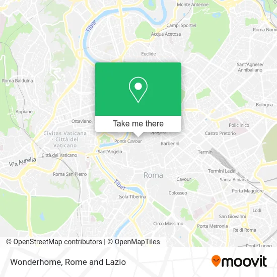 Wonderhome map