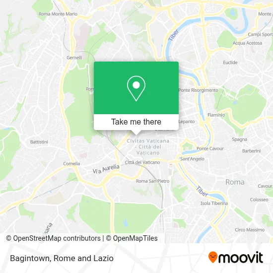 Bagintown map