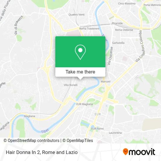 Hair Donna In 2 map
