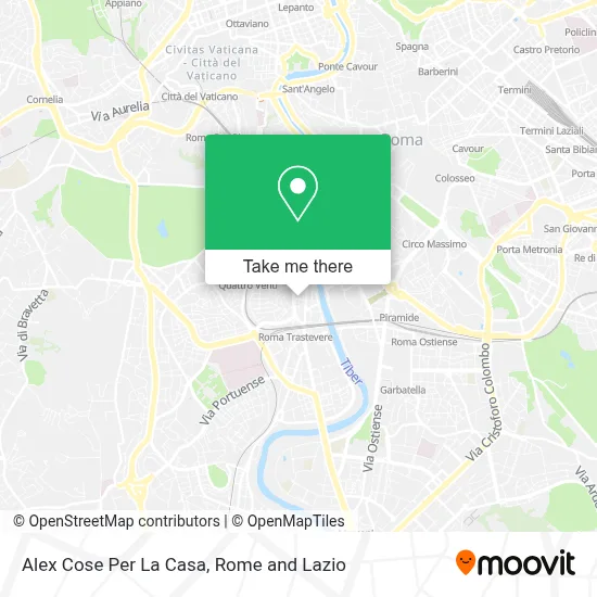 Alex Cose Per La Casa map