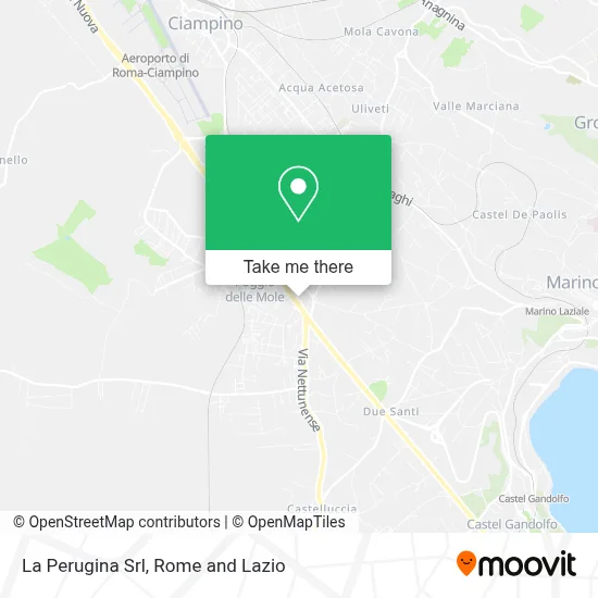 La Perugina Srl map