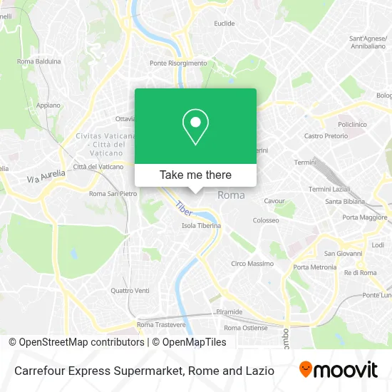 Carrefour Express Supermarket map