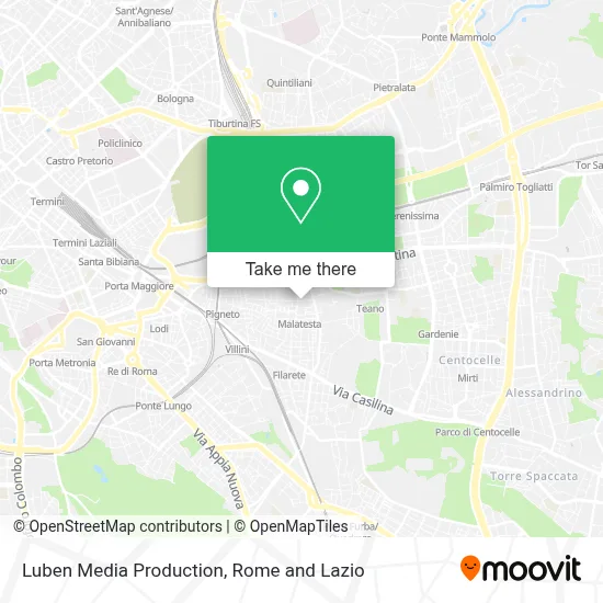 Luben Media Production map
