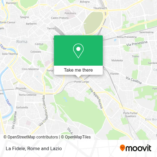 La Fidele map