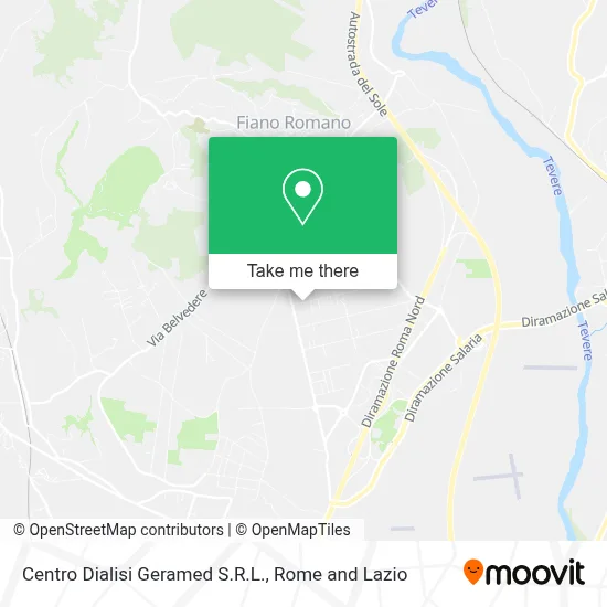 Centro Dialisi Geramed S.R.L. map