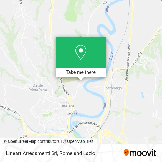 Lineart Arredamenti Srl map