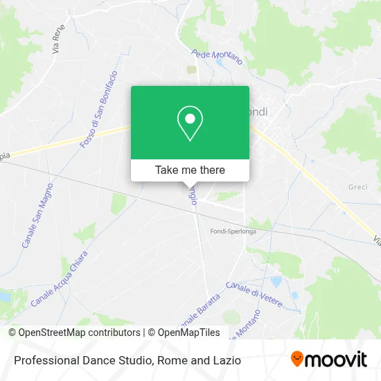 Professional Dance Studio map