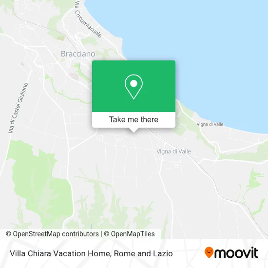 Villa Chiara Vacation Home map
