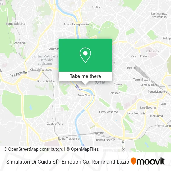 Simulatori Di Guida Sf1 Emotion Gp map