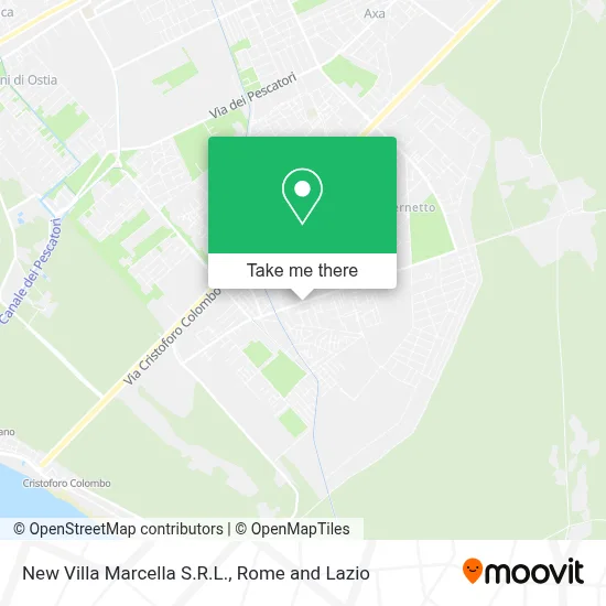 New Villa Marcella S.R.L. map