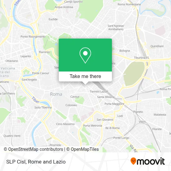SLP Cisl map