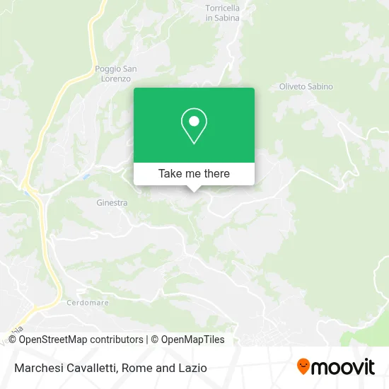 Marchesi Cavalletti map