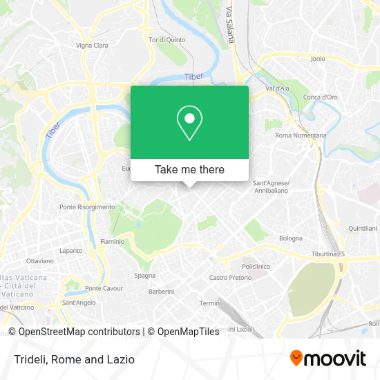 Trideli map