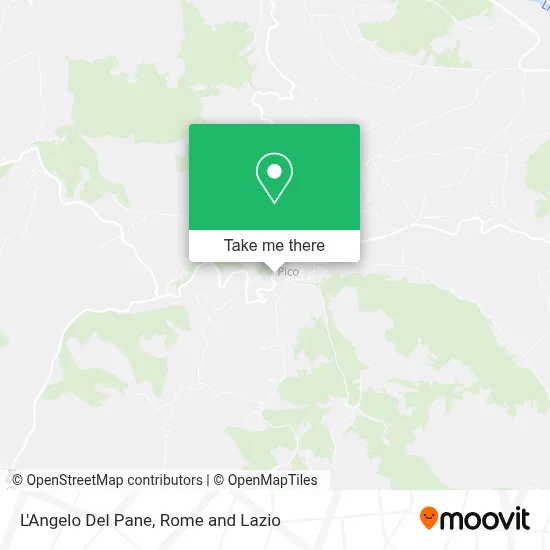 L'Angelo Del Pane map