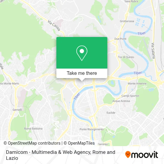 Damicom - Multimedia & Web Agency map