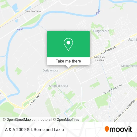A & A 2009 Srl map