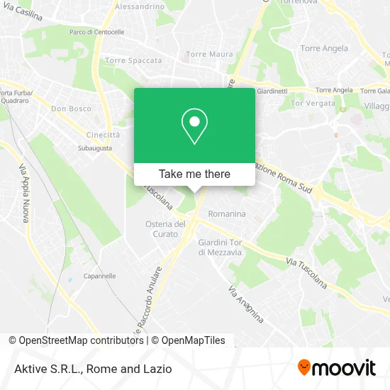 Aktive S.R.L. map