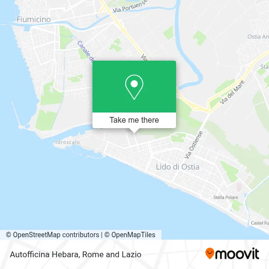 Autofficina Hebara map
