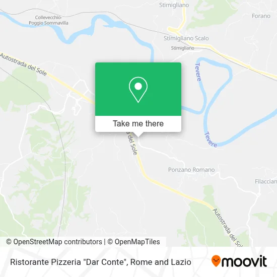 Ristorante Pizzeria "Dar Conte" map