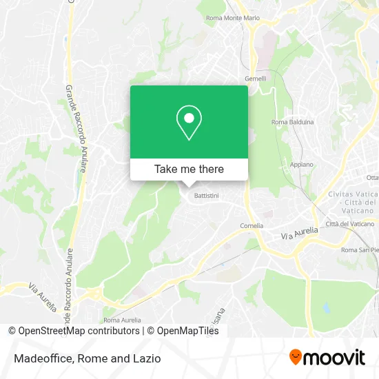 Madeoffice map